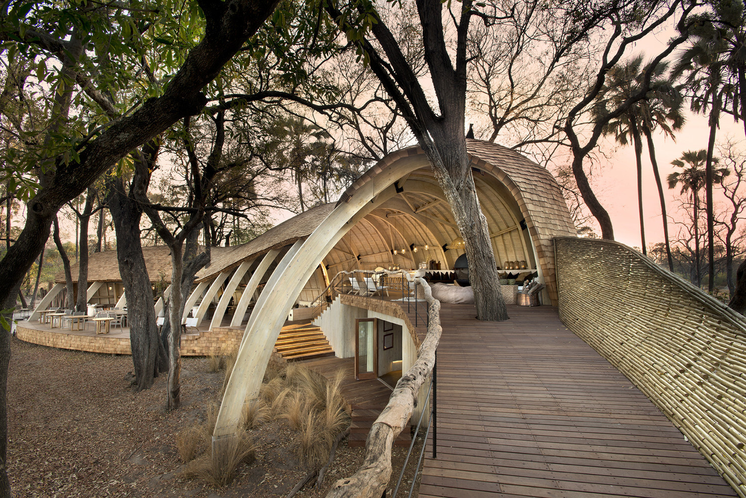 beautiful safari lodge