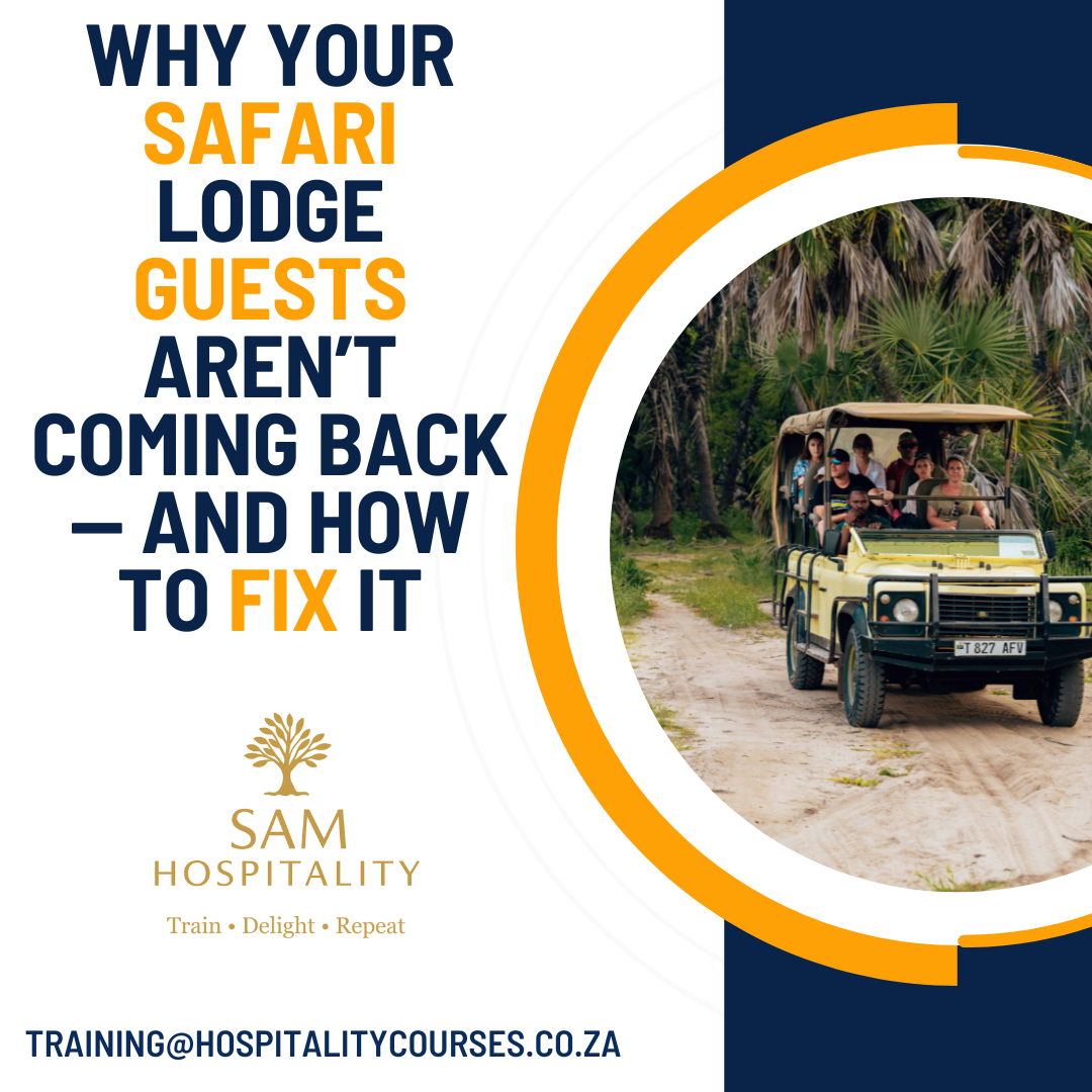 why safari lodge guests aren't coming back
