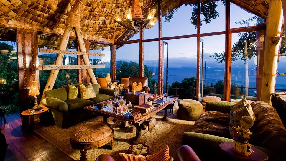 luxury safari lodge